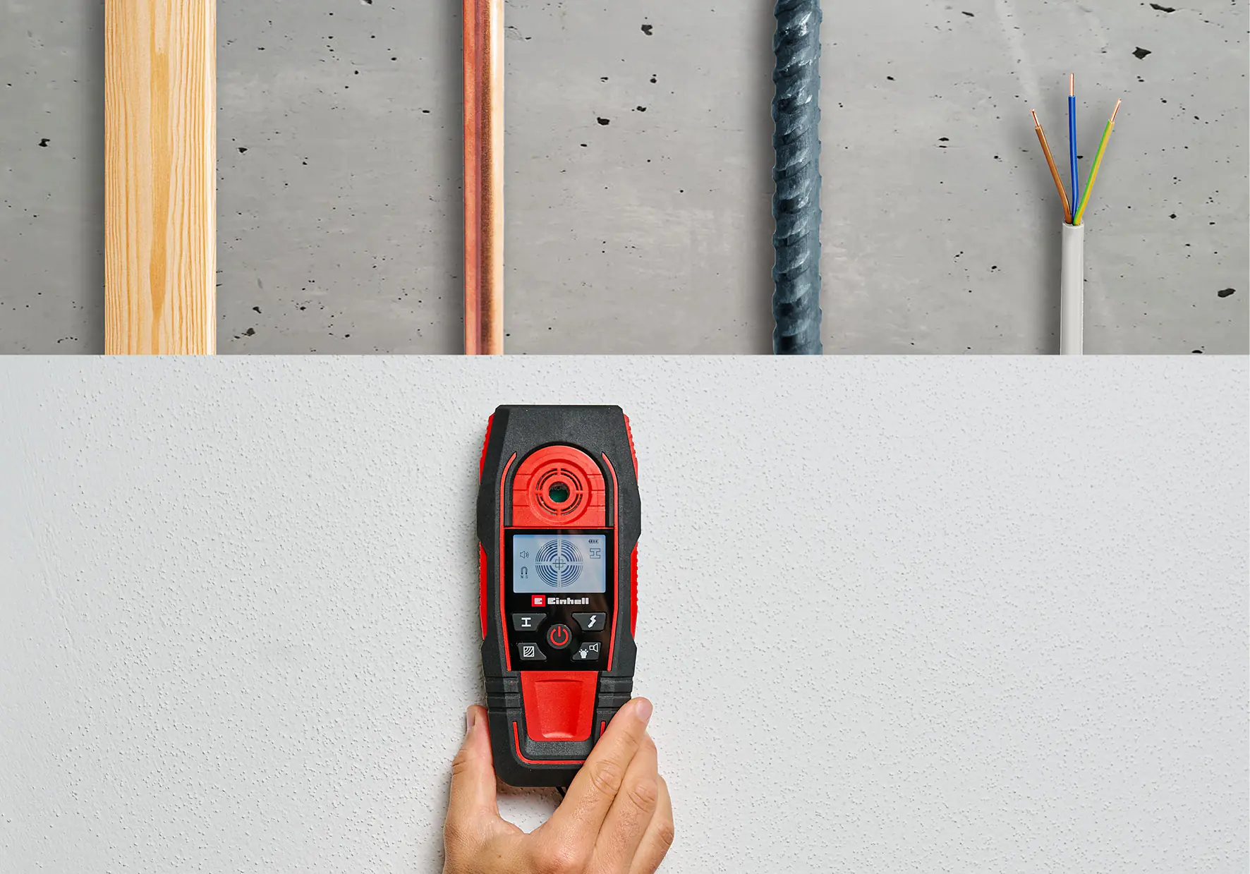 Einhell Digitales Ortungsgerät TE-MD 80