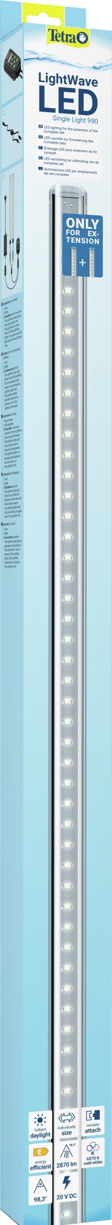 Tetra Aquarium-Beleuchtung LightWave Single Light 990