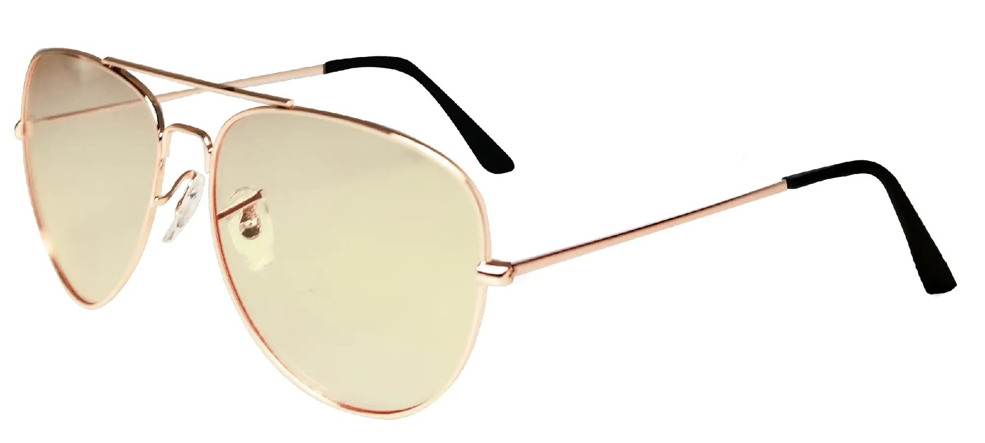 OKCars Night Vision Nachtfahrbrille silber/gelb