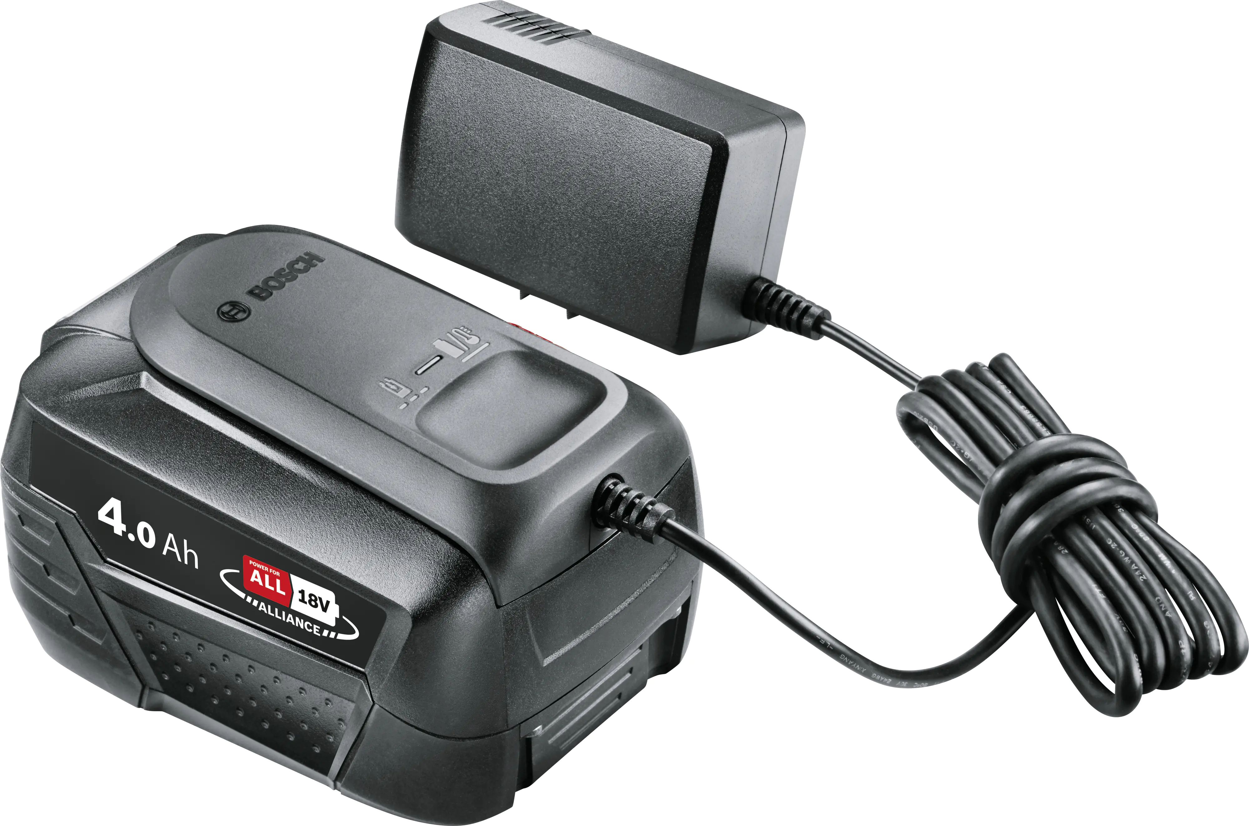 Bosch Akku-Starter Set 18 V 4 Ah + AL18V-20