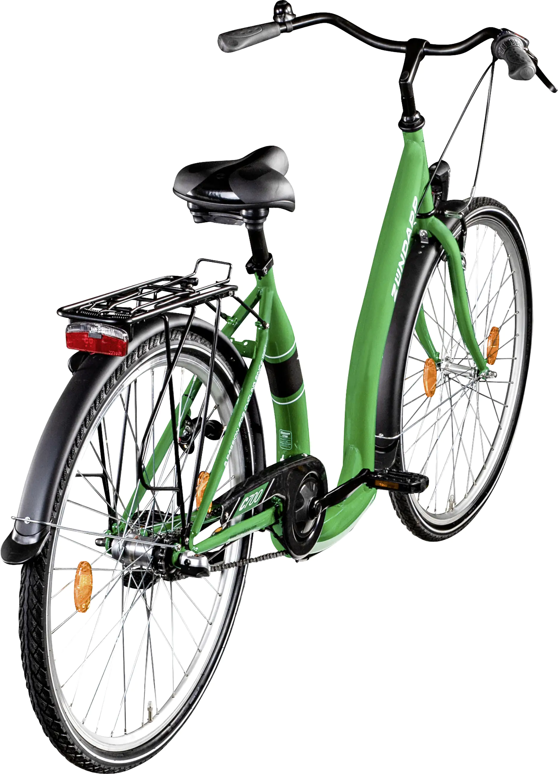 Zündapp Cityrad C700 28 Zoll 3-Gang RH 46cm grün
