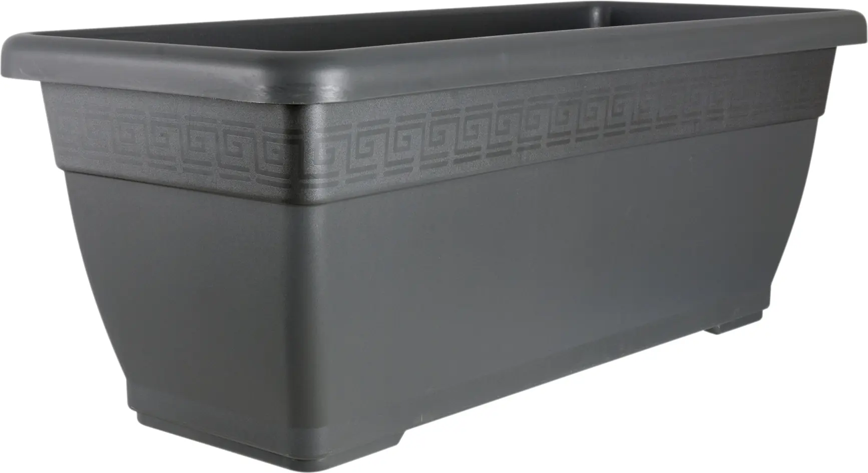 Geli Pflanzkasten Plato Kunststoff anthrazit 39 x 43 x 100 cm