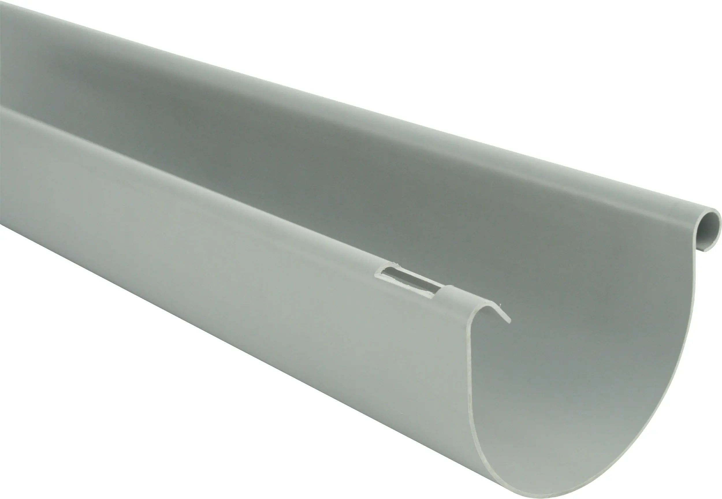 Marley Dachrinne NW 100 mm, 2 m, halbrund, grau