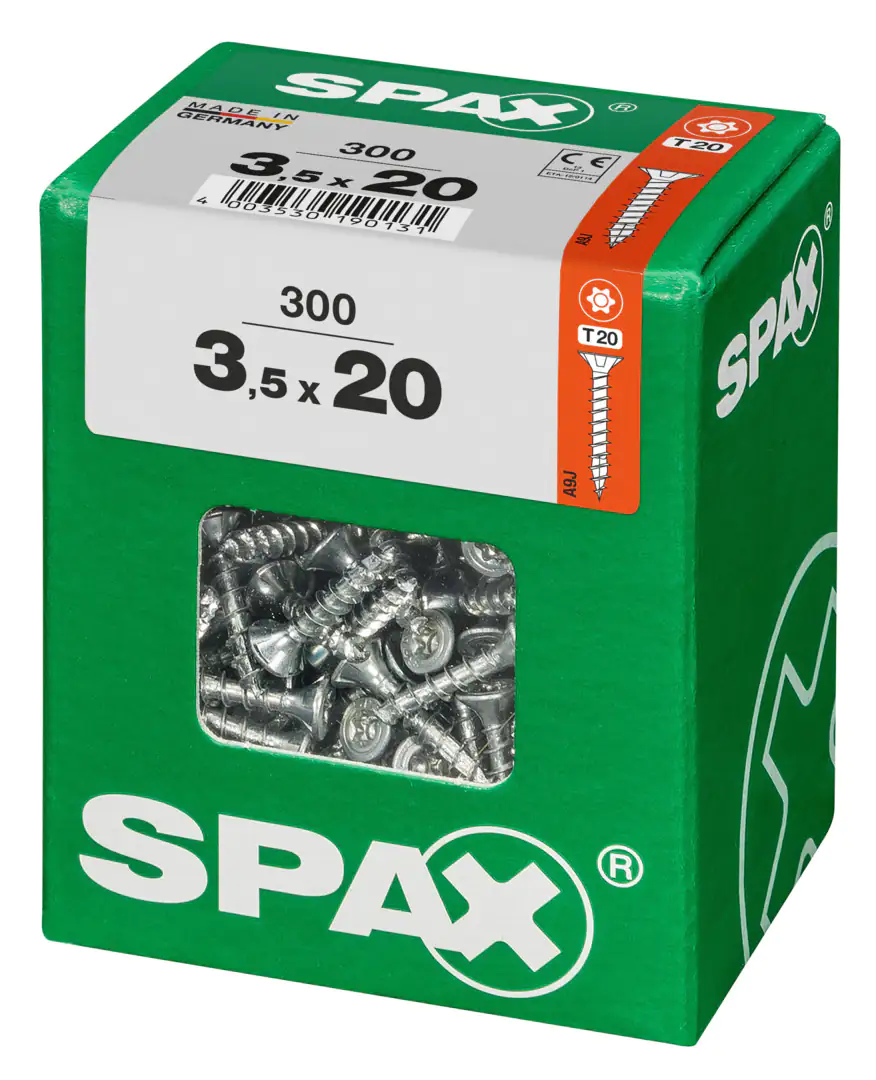 Spax Universalschrauben 3.5 x 20 mm TX 20 - 300 Stk.