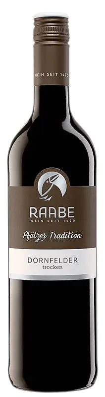 Raabe Rotwein Pfälzer Tradition Dornfelder trocken Deutschland 0,75 L