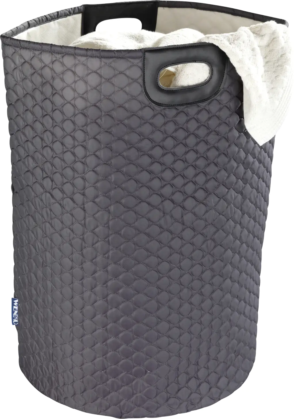 Wenko Wäschesammler Wabo 75L grau 40 x 40 x 60cm (L x B x H) Wenko Wäschesammler Wabo 75L grau 40 x 40 x 60cm (L x B x H)
