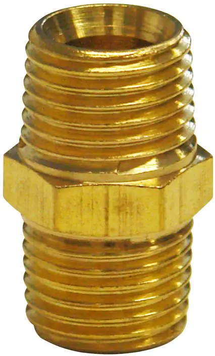 Güde Doppelnippel 6,35 mm (1/4) x 6,35 mm (1/4)