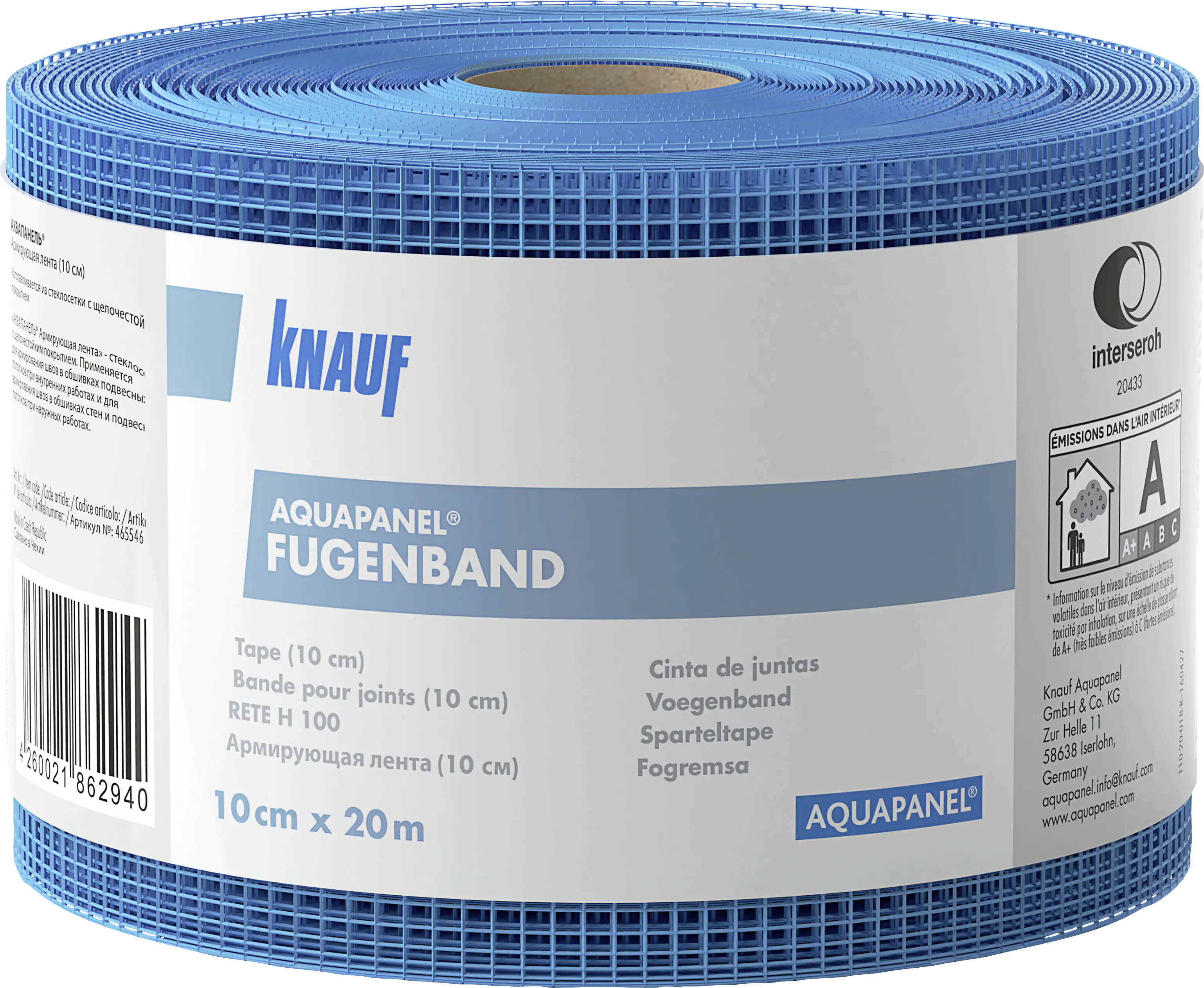Knauf Aquapanel Fugenband 20 m x 100 mm