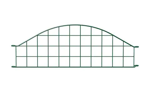 Alberts Rabatten-Zaunfeld Bogen mittig oben 77,7 x 26,5 cm grün Alberts Rabatten-Zaunfeld Bogen mittig oben 77,7 x 26,5 cm grün
