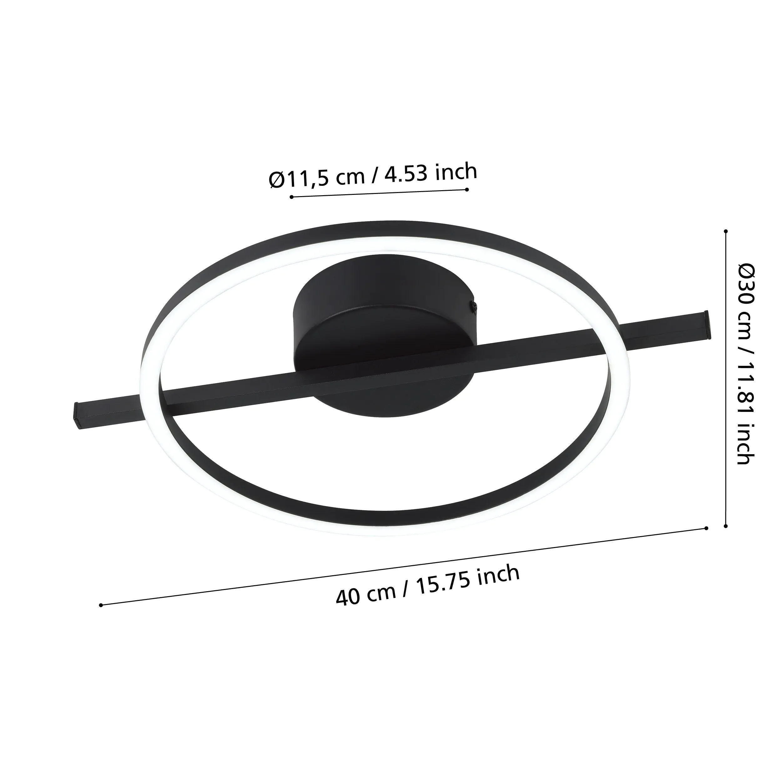 Eglo LED Deckenleuchte Amandolo 17W, 1900 lm, 2700-6500K, CCT Eglo LED Deckenleuchte Amandolo 17W, 1900 lm, 2700-6500K, CCT