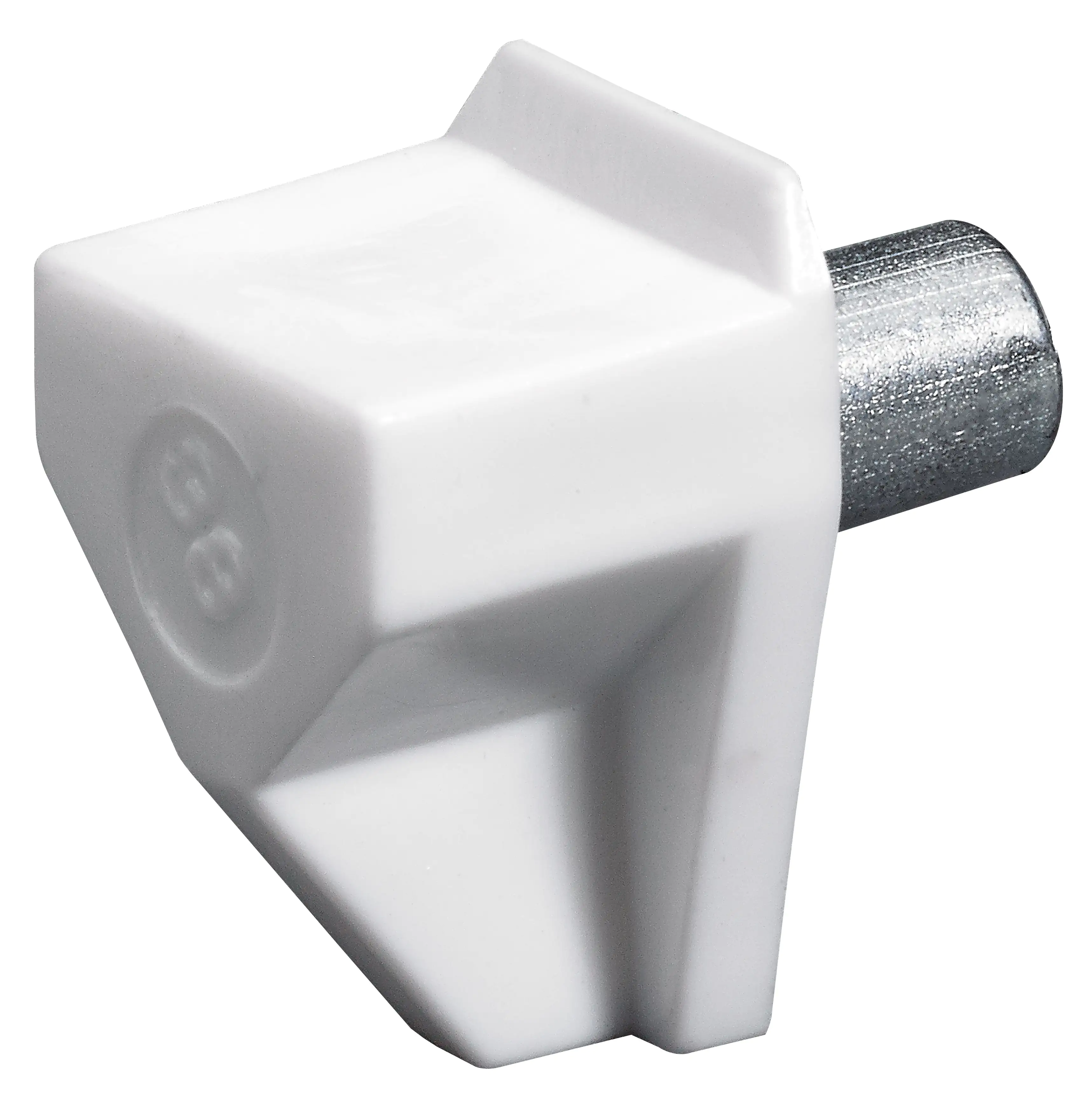 Hettich Bodenträger Safety weiß 5 mm Stahl/Kunststoff, 1 Stück