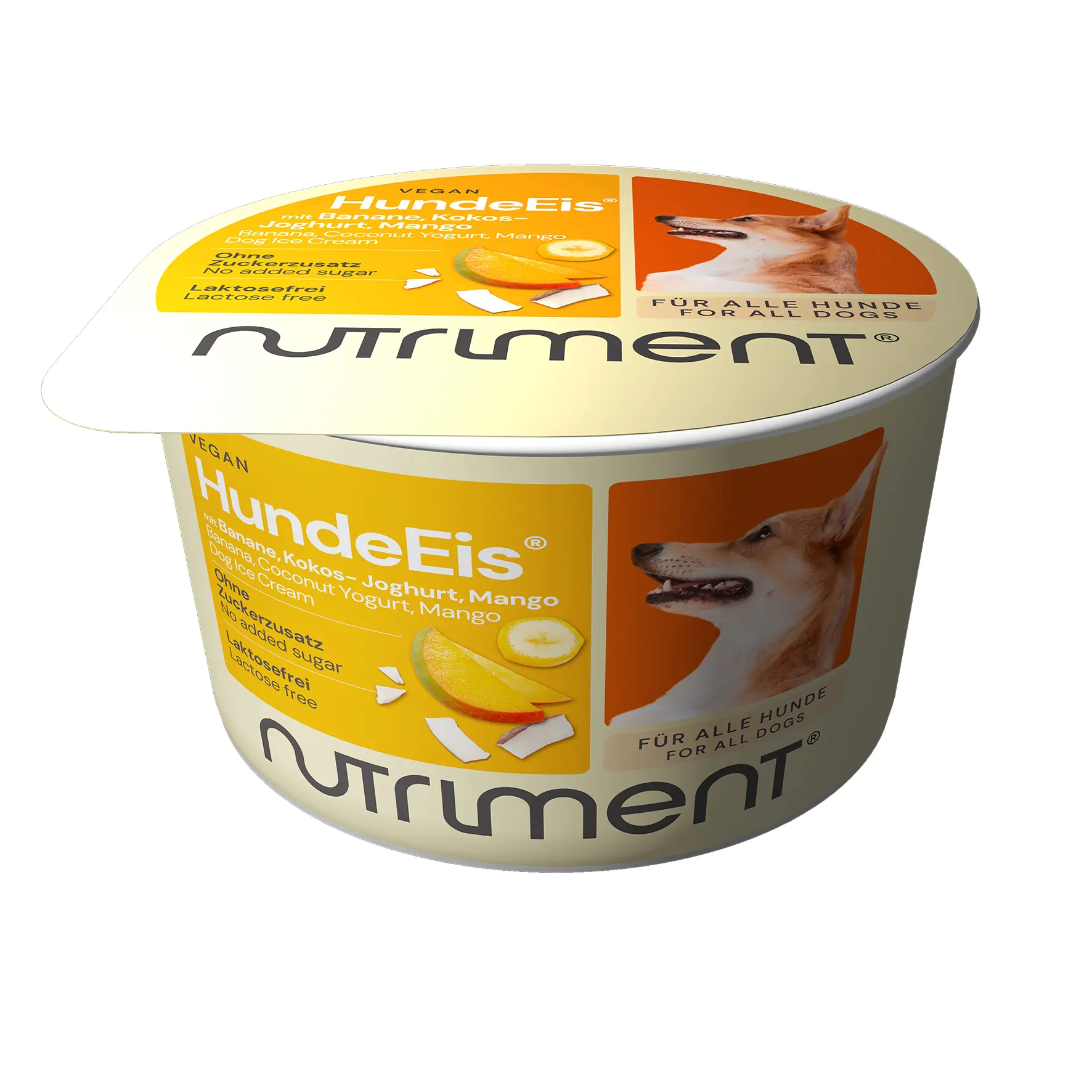Nutriment Hundeeis Banane, Kokos-Joghurt, Mango, 90ml