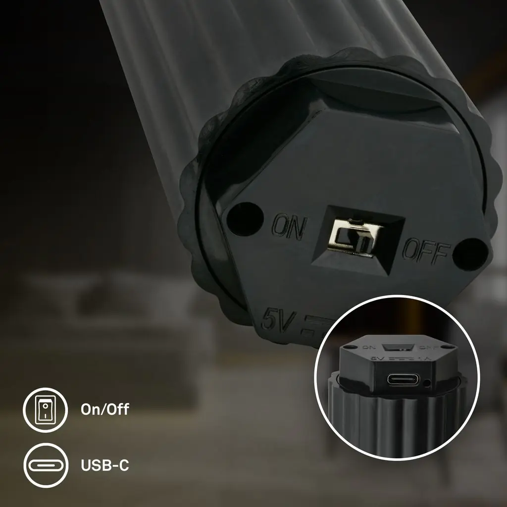 Briloner LED Akku-Pendelleuchte schwarz 3,5W warmweiß dimmbar