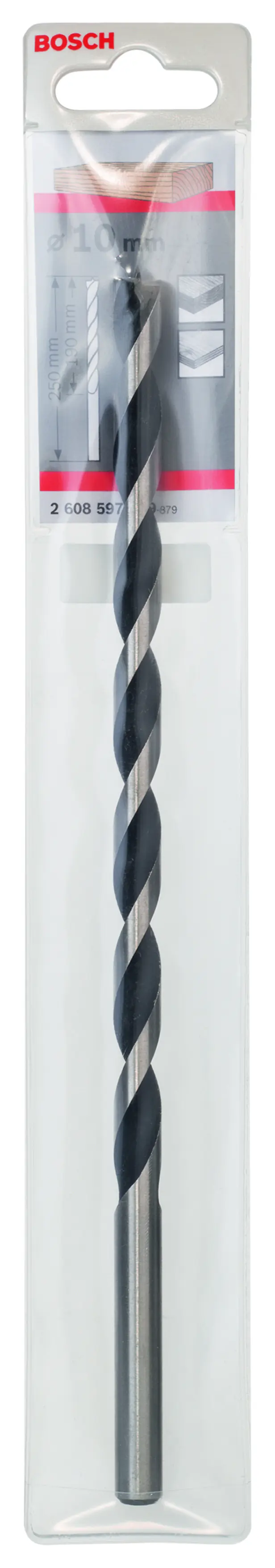 Bosch Maschinenholzbohrer M-Spitze 10 mm