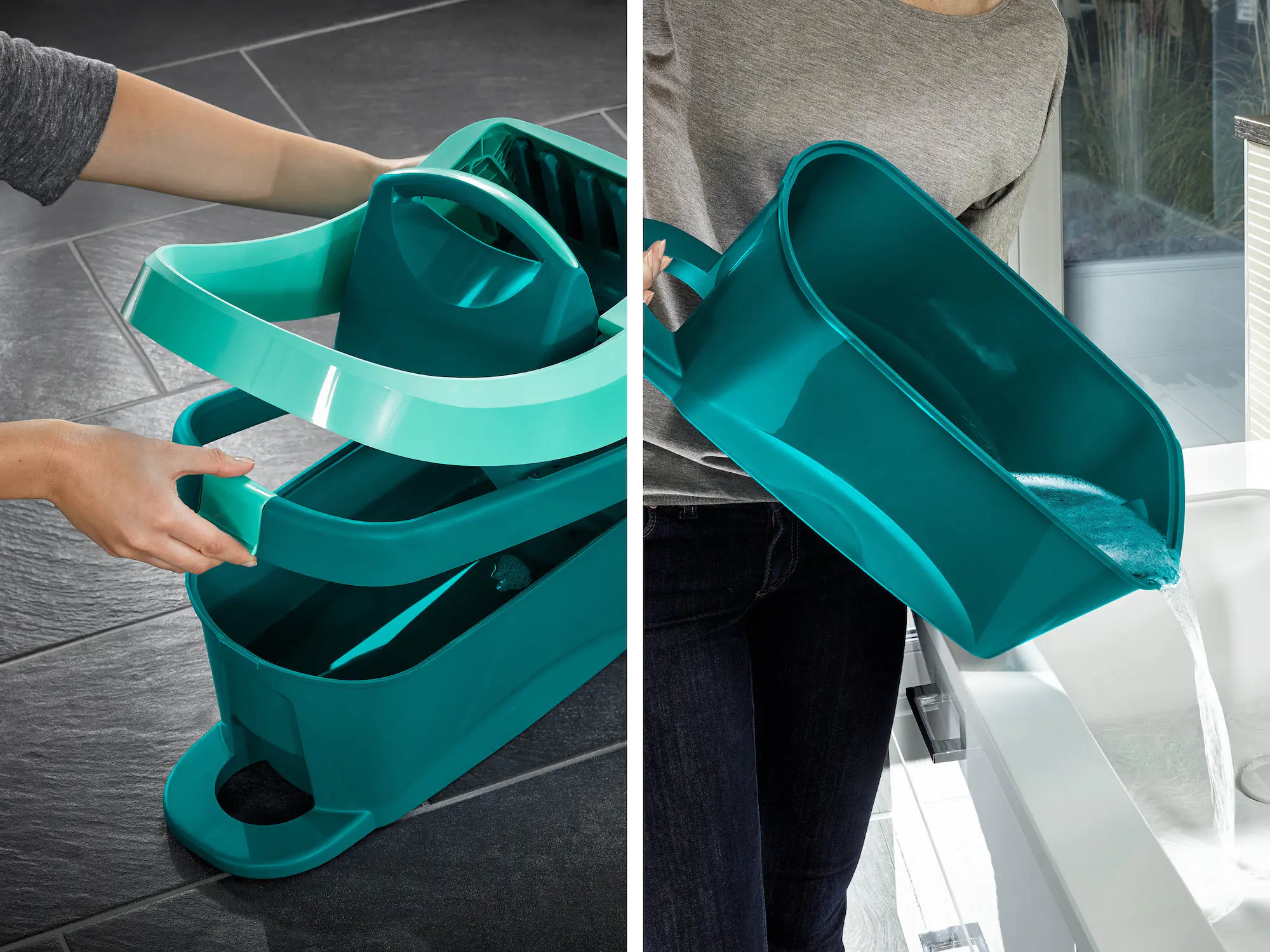 Leifheit Wischtuchpresse Profi XL Evo mit Rollen Leifheit Wischtuchpresse Profi XL Evo mit Rollen