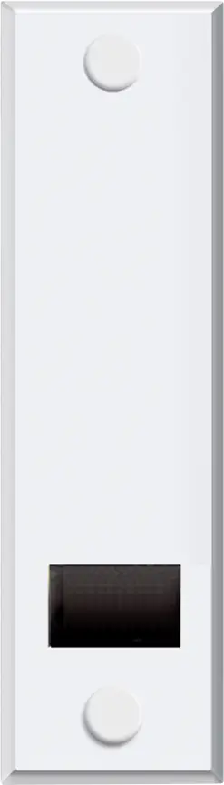 Schellenberg Abdeckplatte STANDARD Lochabstand 16 cm weiß