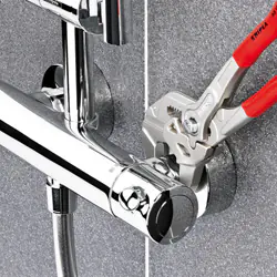 Knipex Zangenschlüssel vernickelt Mehrkomponenten-Hülle Knipex Zangenschlüssel vernickelt Mehrkomponenten-Hülle