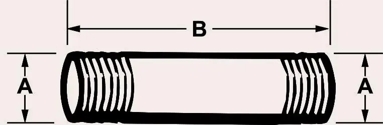 Cornat Rohrnippel 1/2" x 800 mm verzinkt