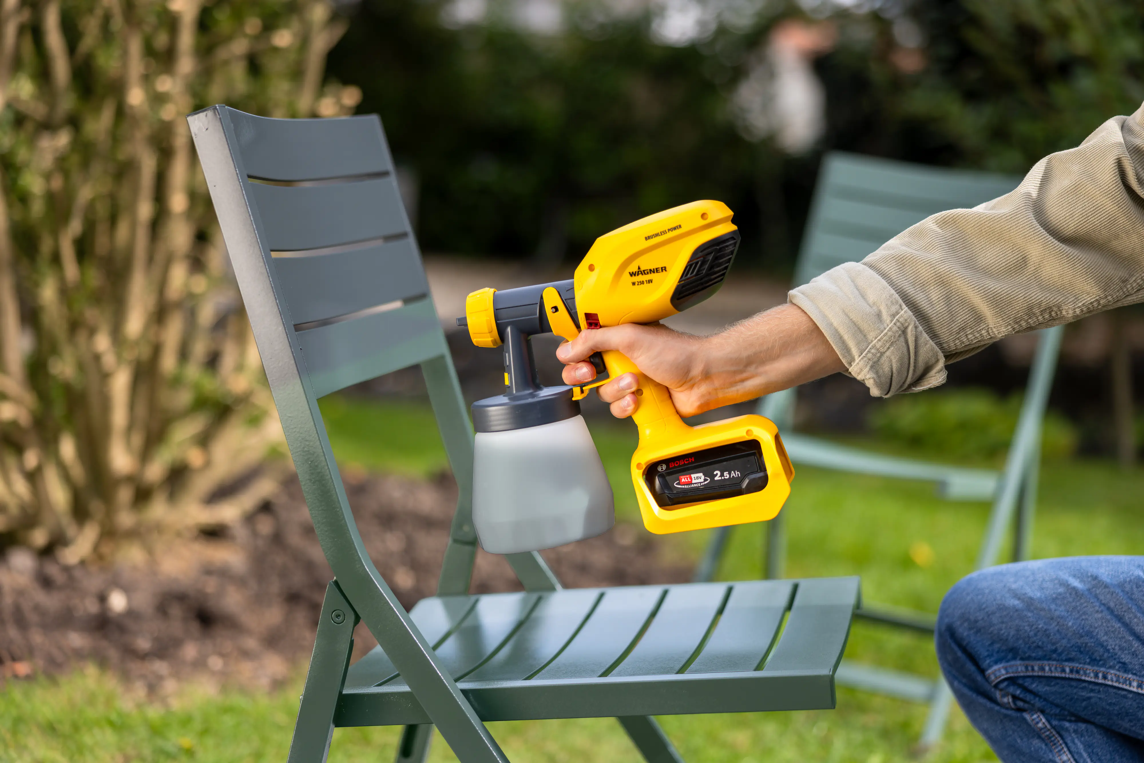 Wagner Akku-Farbsprühsystem W250 18 V Wood&Metal Sprayer