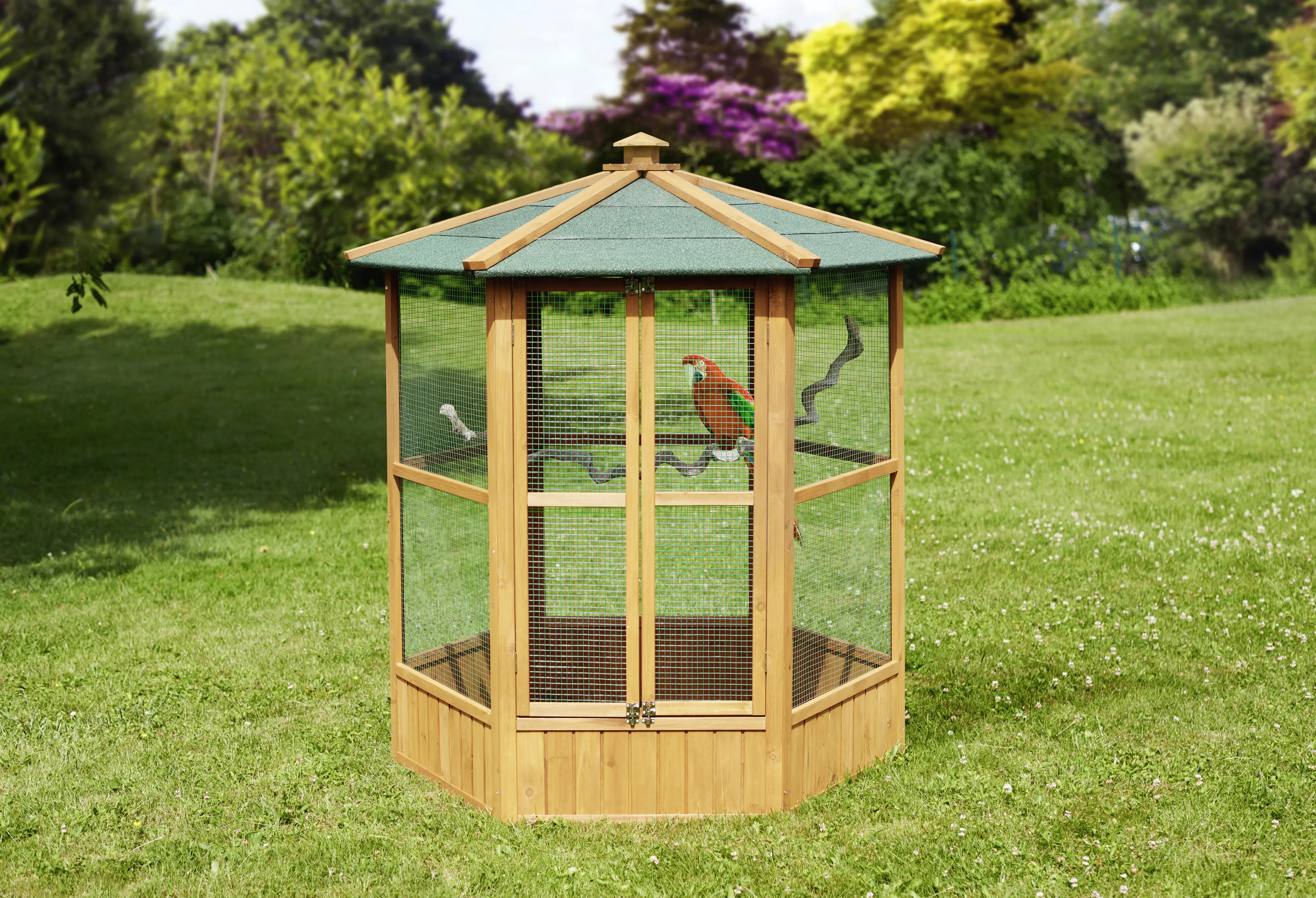 Floraworld Drahtgitter 5 x 1 m moosgrün