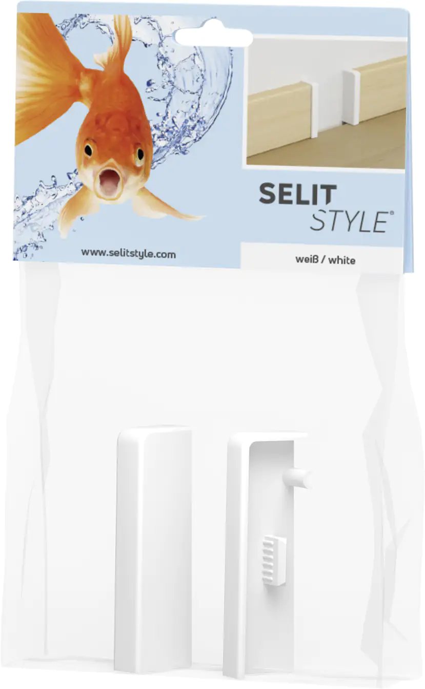 SELITSTYLE Endkappen weiß Höhe 50 mm SELITSTYLE Endkappen weiß Höhe 50 mm