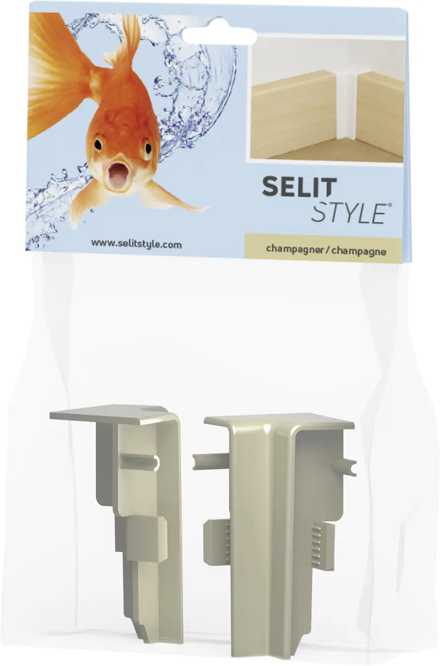 SELITSTYLE Innenecke champagner Höhe 50 mm