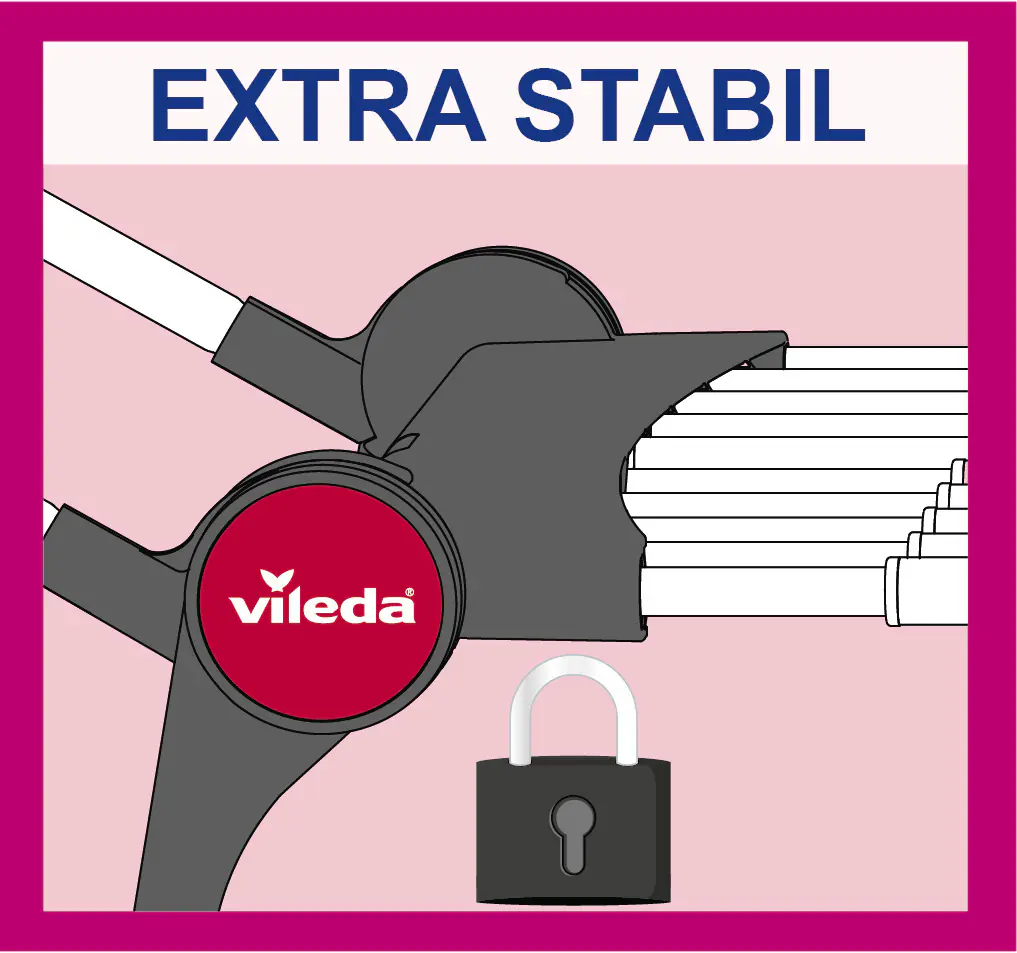 Vileda Wäscheständer Infinity Flex