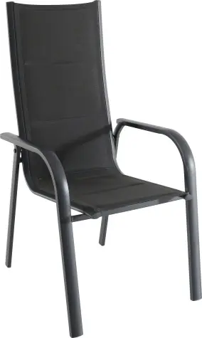 Primaster Garten-Essgruppe Fano mit ausziehbarem Tisch & 4 Stapelstühlen