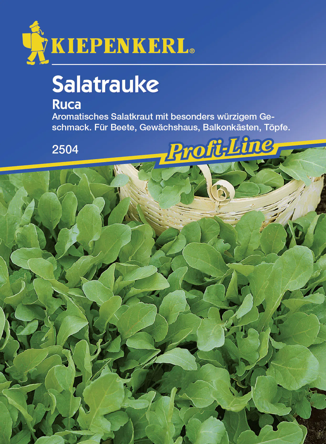 Kiepenkerl Salatrauke Ruca Eruca sativa, Inhalt: ca. 400 Pflanzen