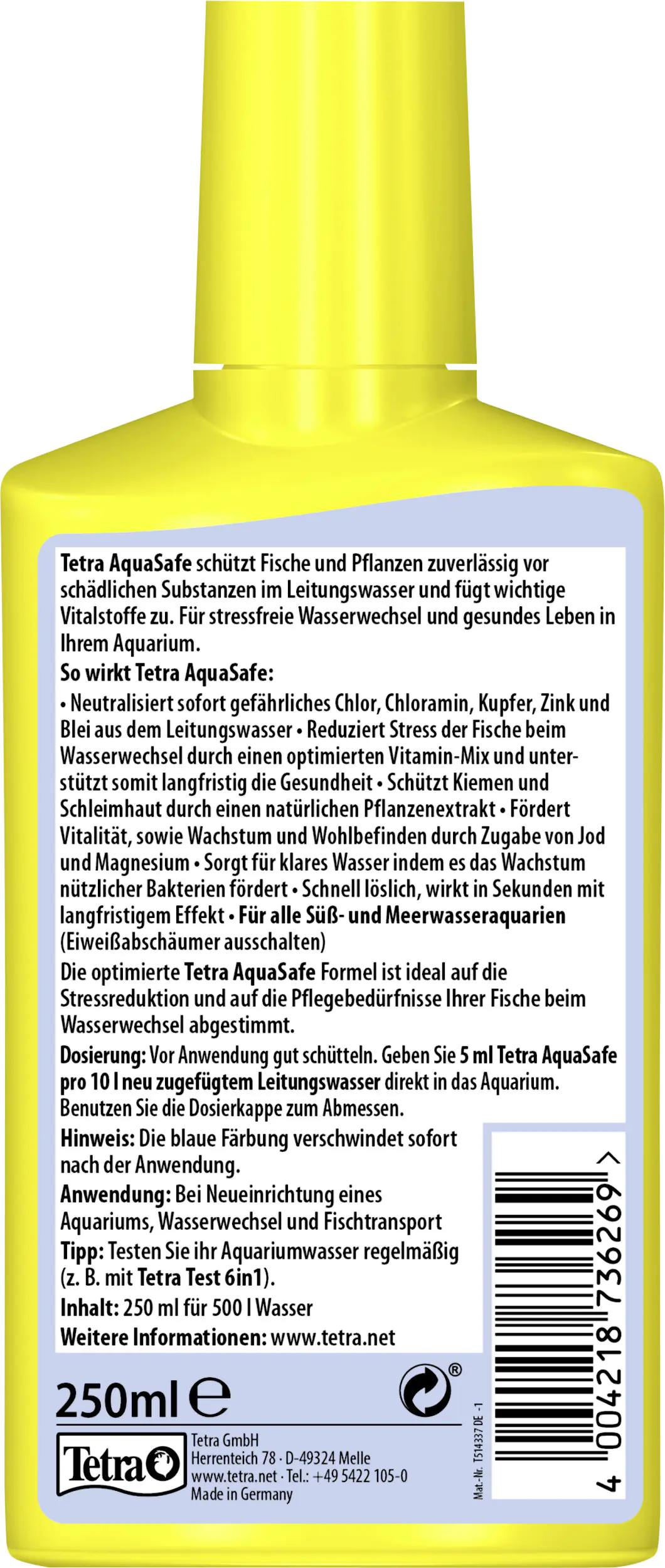 Tetra AquaSafe 250 ml