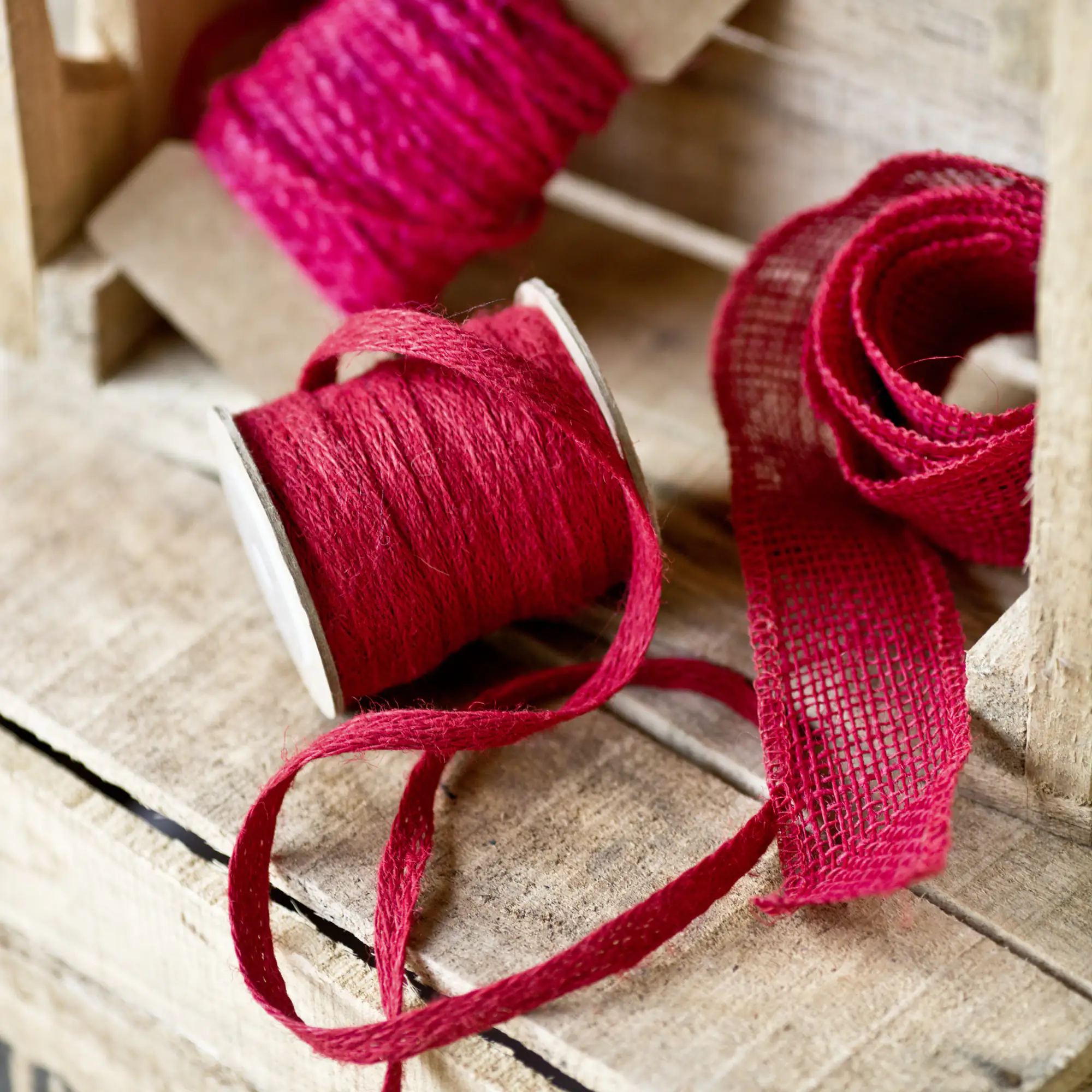 Windhager Jute Deko Band 1 cm x 20 m, grau