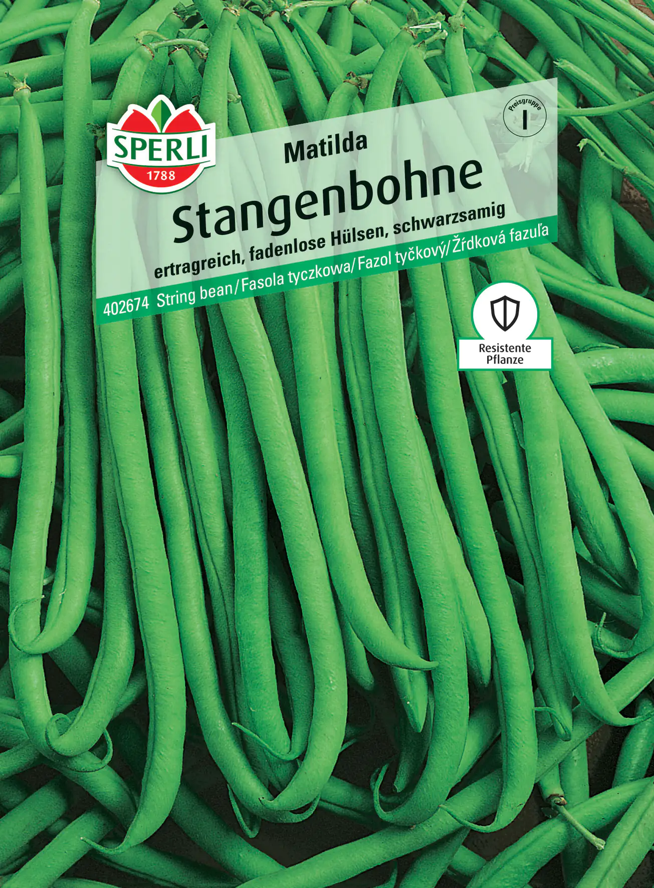 Sperli Stangenbohne Matilda
