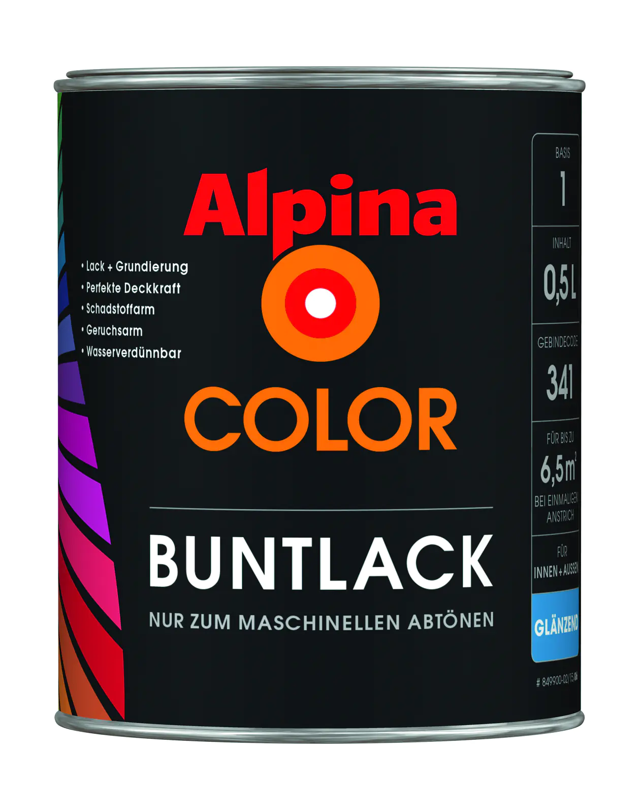 Alpina Color Buntlack glänzend - jetzt Farbton mischen 