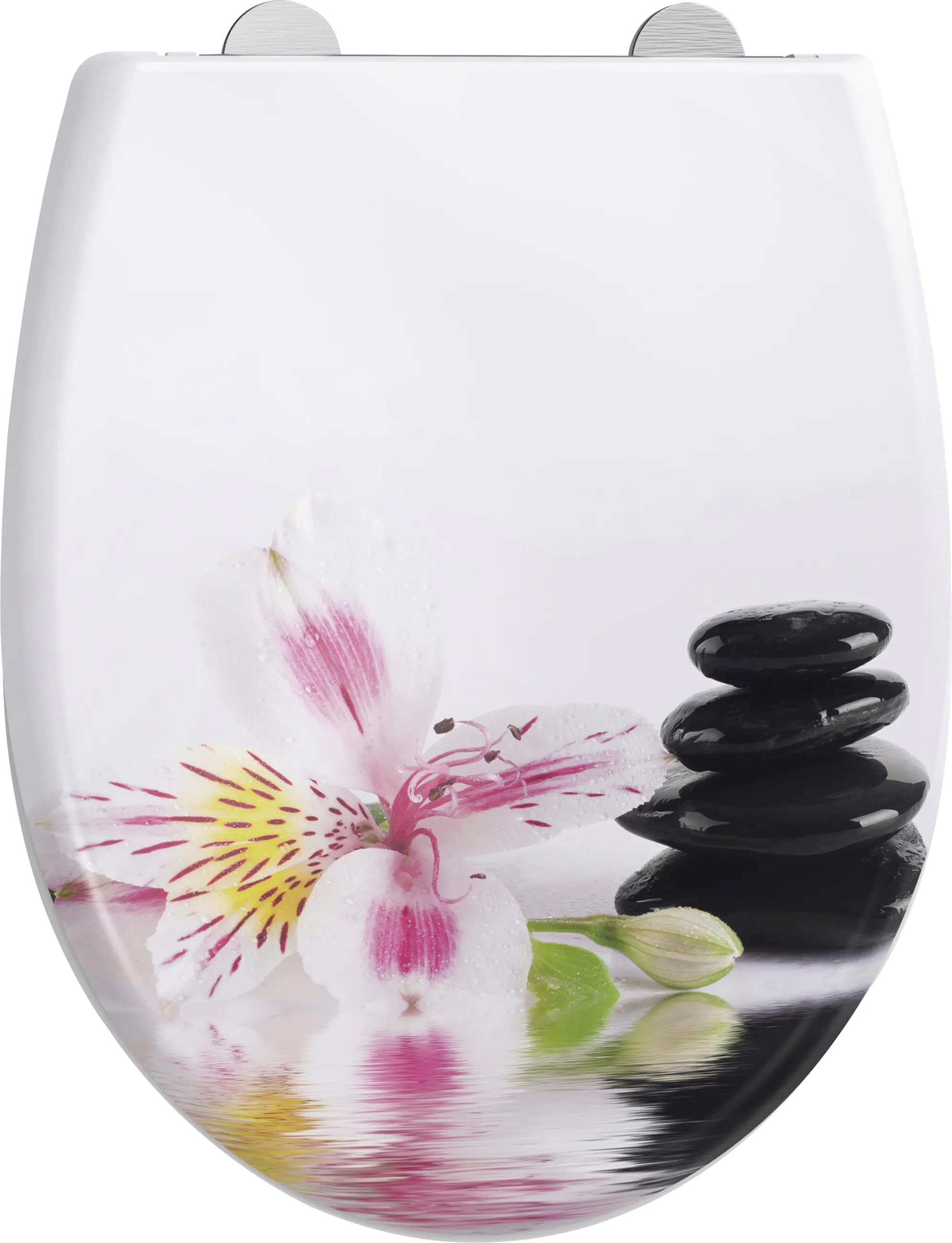 Duschwell Duroplast WC-Sitz Lilie