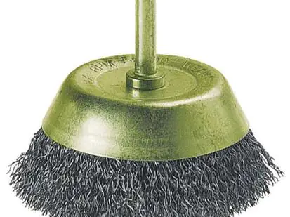Wolfcraft Topfdrahtbürste Ø 75 mm Schaft 6 mm