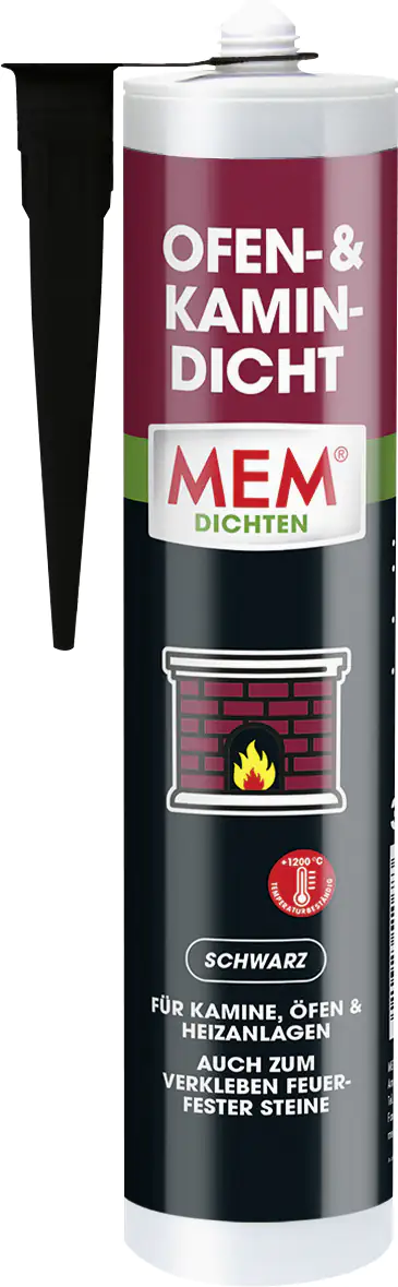 MEM Ofen- & Kamin-Dicht schwarz 310 ml MEM Ofen- & Kamin-Dicht schwarz 310 ml