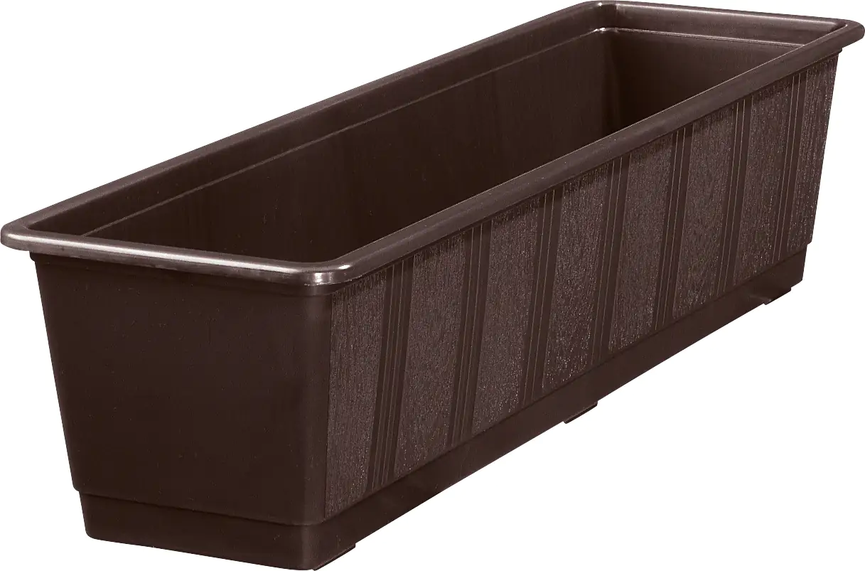 Geli Blumenkasten Standard 60 cm braun Geli Blumenkasten Standard 60 cm braun