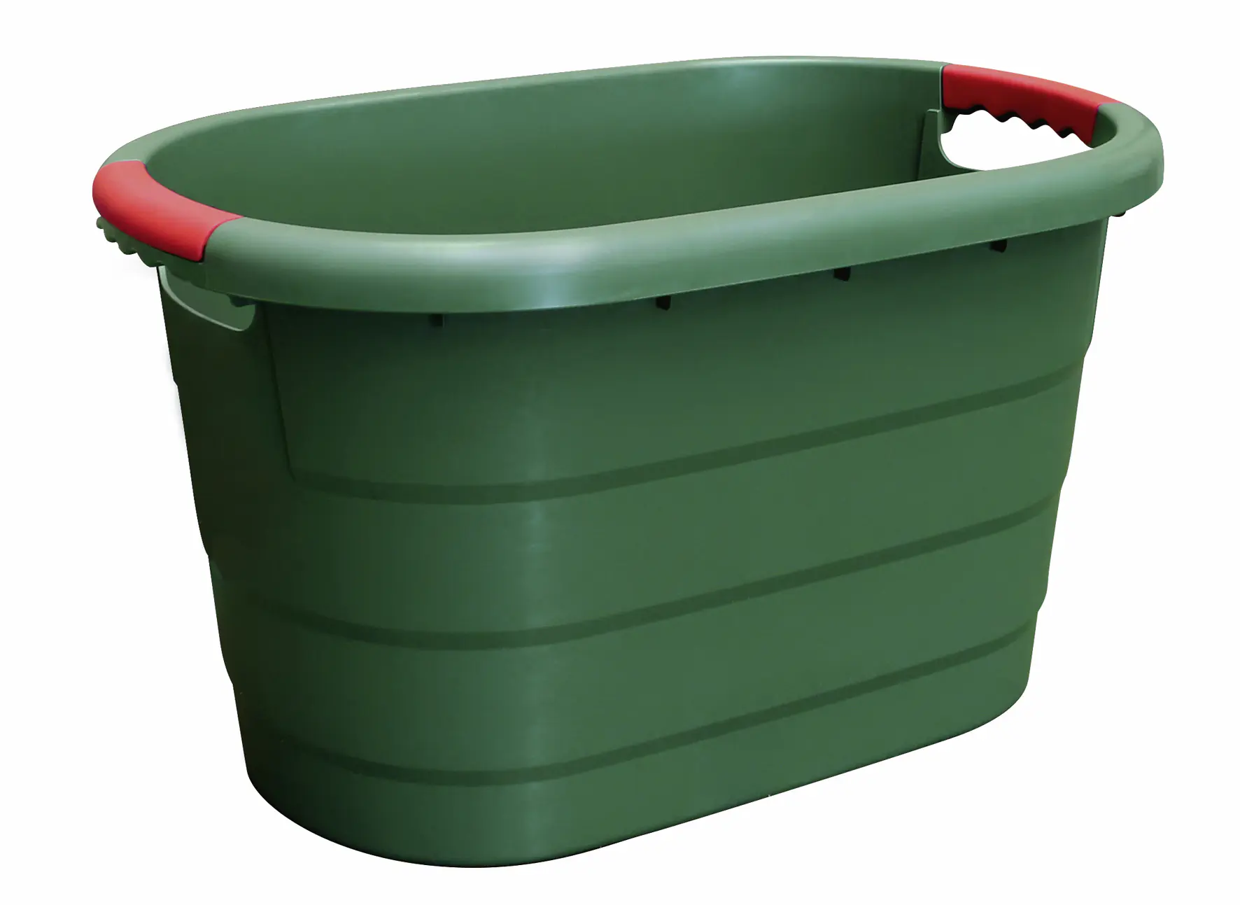 Garantia Gartenkorb Toni 46 L oval grün 
