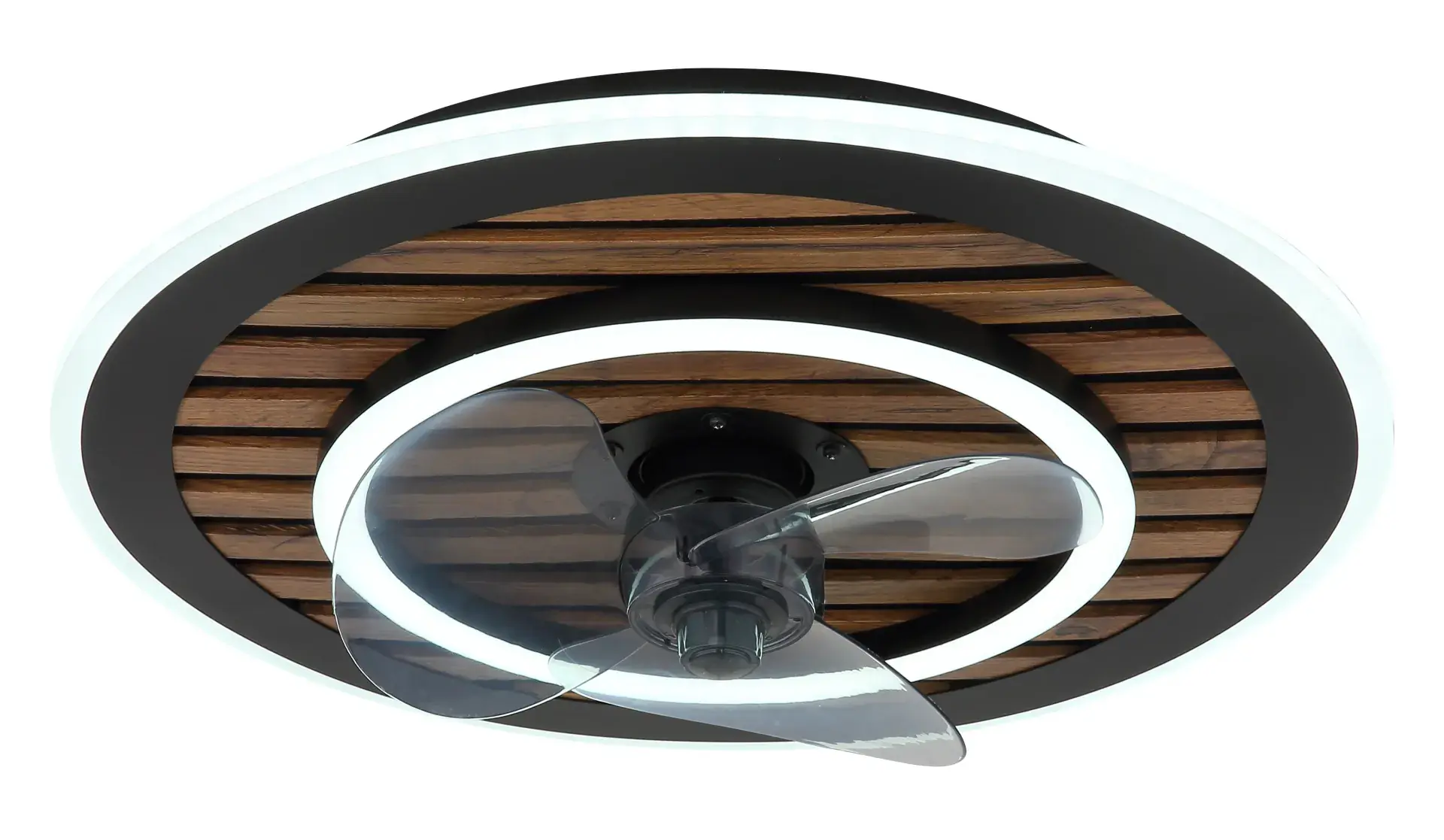 Globo Deckenventilator Trevino Ø 49 cm 36 W holz CCT