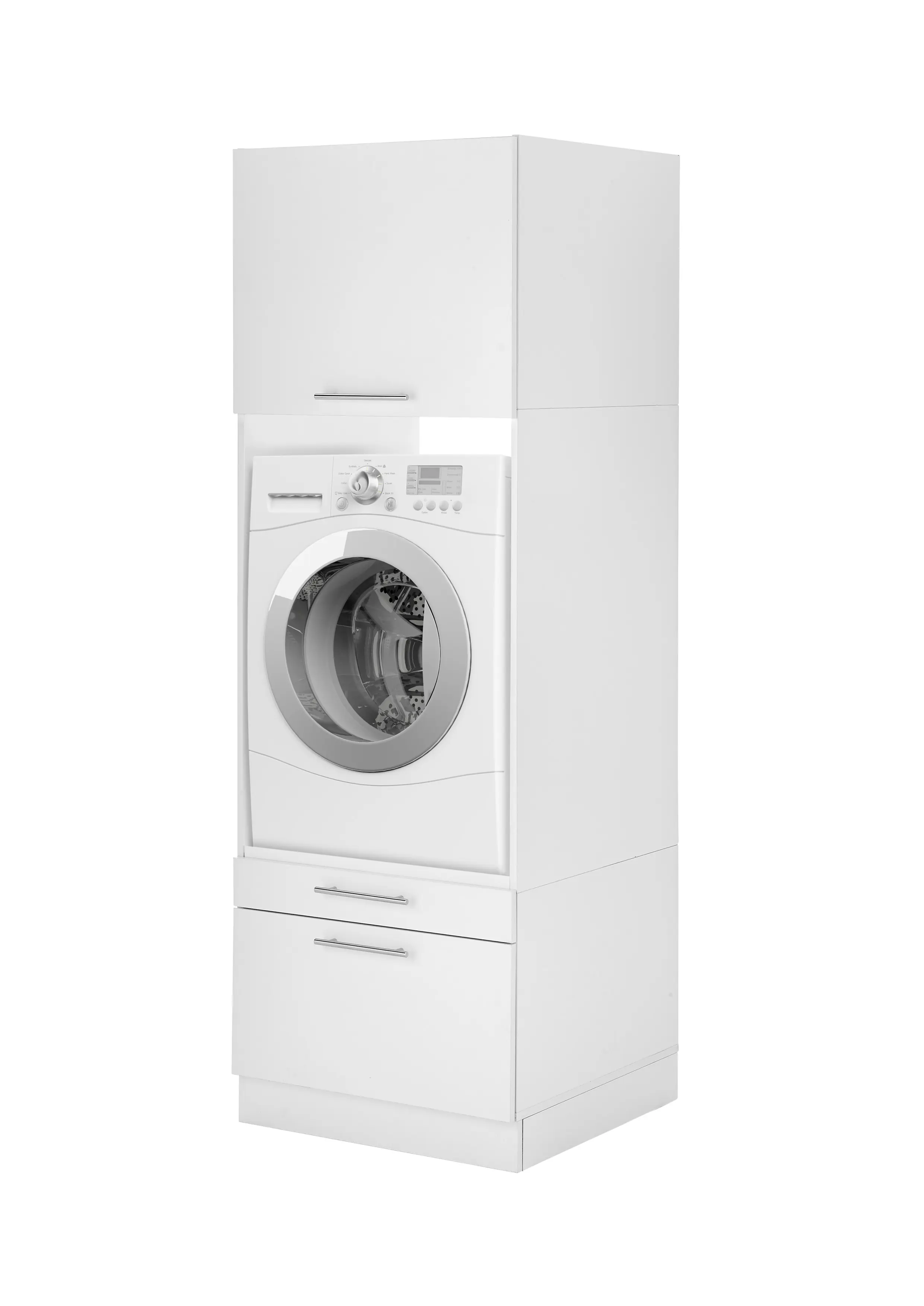 Respekta Waschmaschinenschrank Clara Waschmaschinenumbauschrank HWRSET2 Respekta Waschmaschinenschrank Clara Waschmaschinenumbauschrank HWRSET2