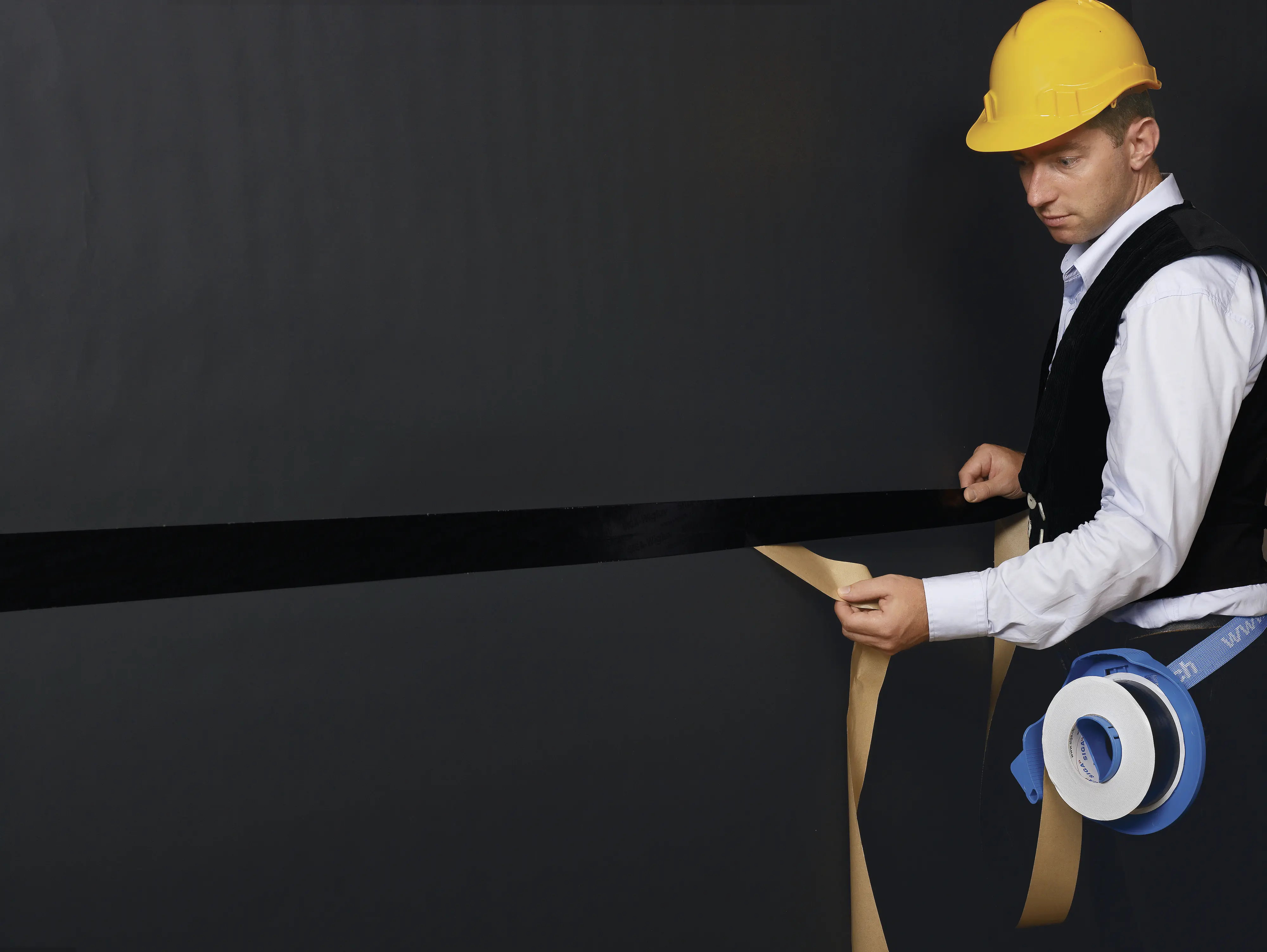 Siga Klebeband Wigluv 25 m x 2/4 cm schwarz