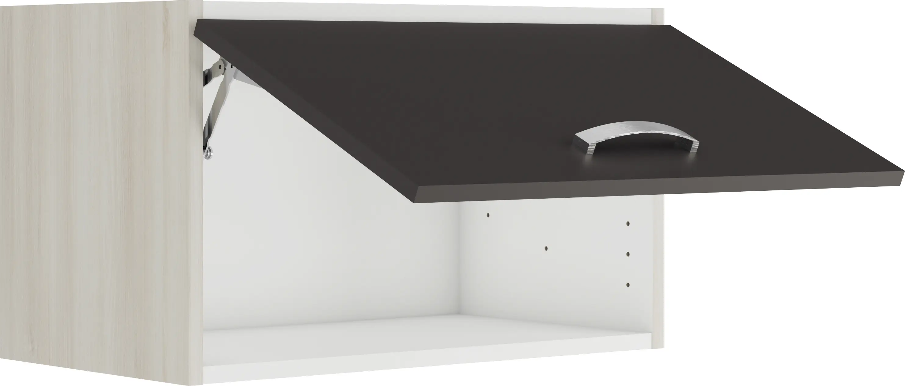 Optifit Oberschrank Faro 220 anthrazit/akazie 60 cm 