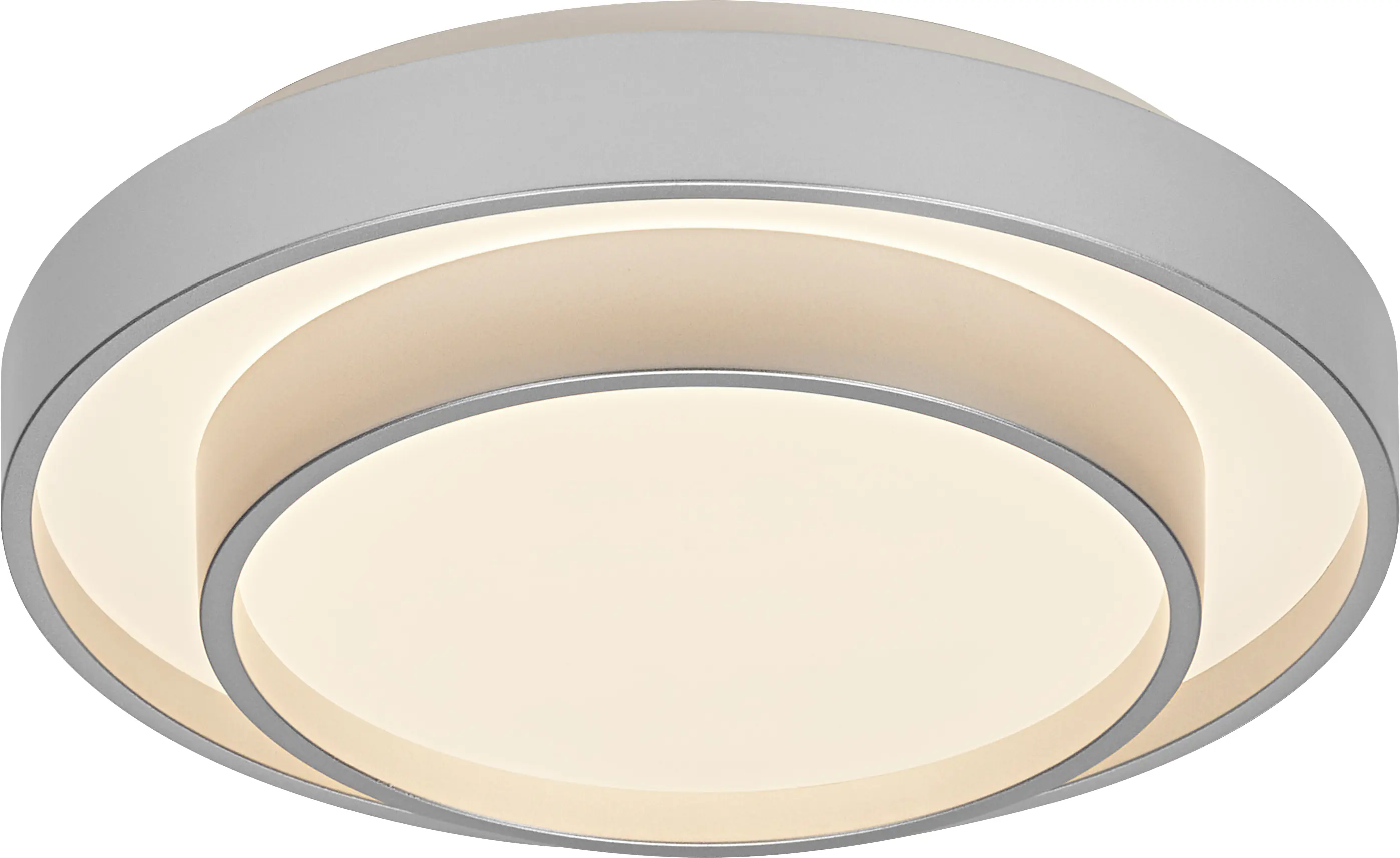 Osram LED-Deckenleuchte Orbis Razon Ø 29,5 cm 16 W silber warmweiß