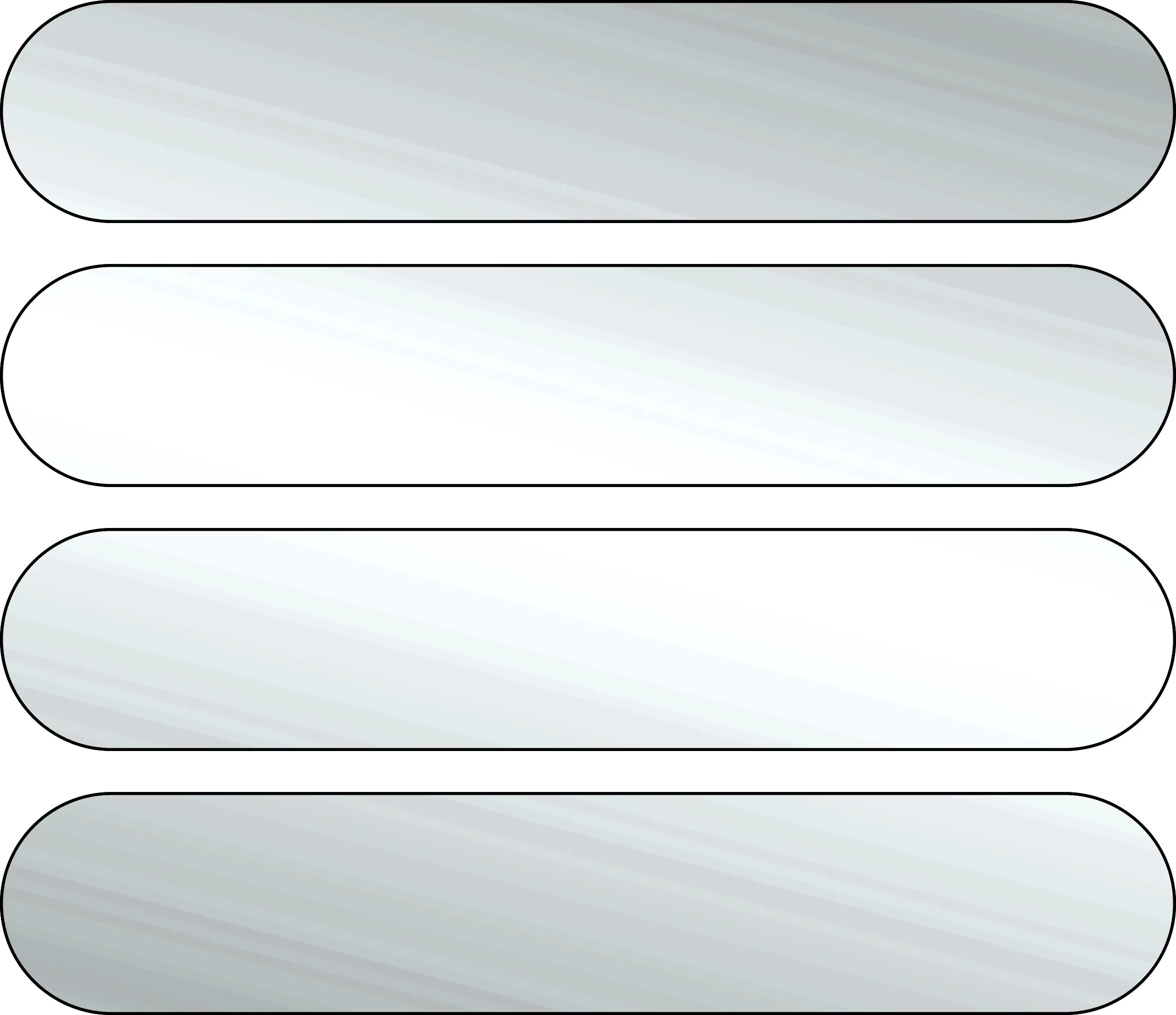 Hermann Schütz Aufkleber Reflektionsstreifen weiß 4er-Set je 80x15mm