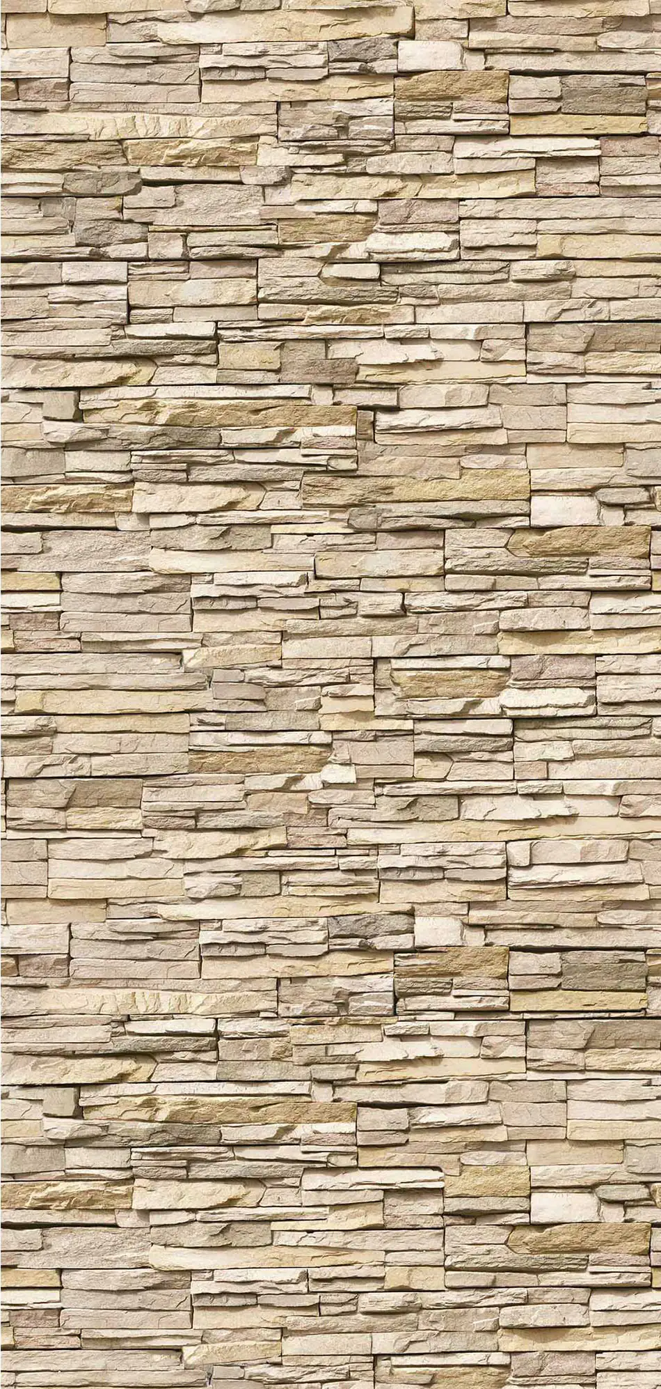 Breuer Duschrückwand Mauer-Optik hell Dekor 100 x 210 x 0,3 cm