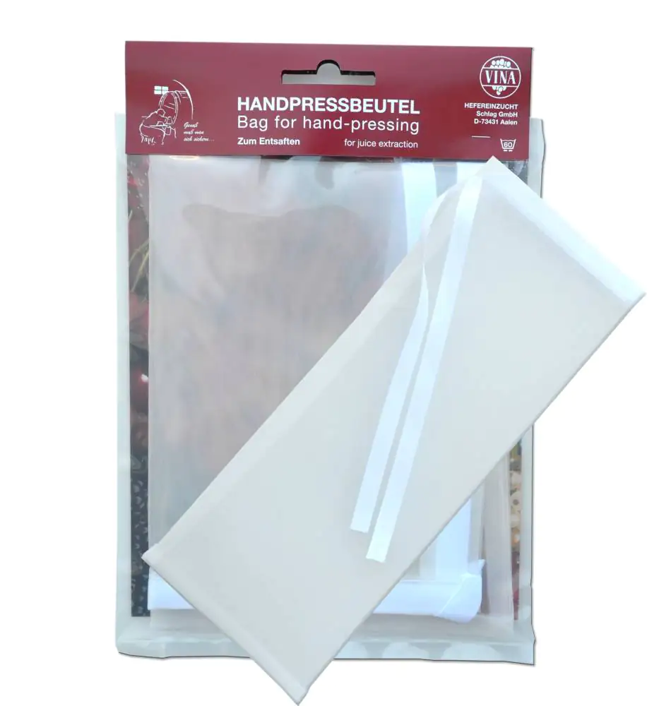 Handpressbeutel zum Abpressen