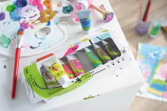 Kreul Kids Art Kinder-Künstlerfarbe Set 8 x 20 ml