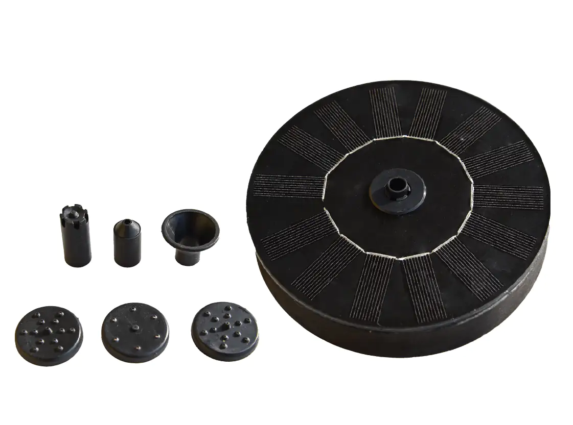 Heissner Solarinsel SPF 110-00 mit 7 verschiedenen Wasserspielen