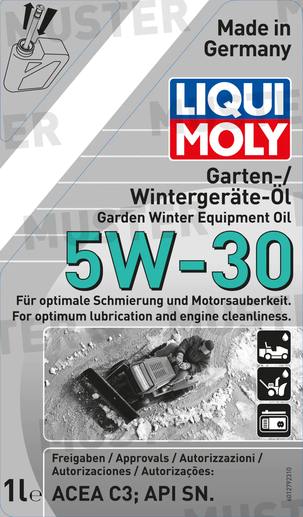 Liqui Moly Garten-/Wintergeräteöl 5W-30 1 L
