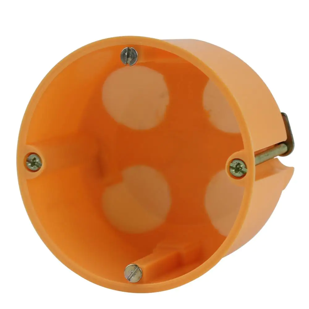 Hohlwand-Schalterdose 47 mm orange Hohlwand-Schalterdose 47 mm orange